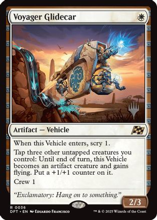 Image of Voyager Glidecar (Promo Pack) [Aetherdrift Promos]