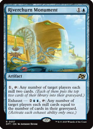 Image of Riverchurn Monument (Promo Pack) [Aetherdrift Promos]