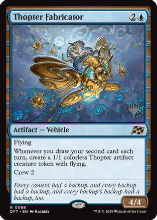 Image of Thopter Fabricator (Promo Pack) [Aetherdrift Promos]