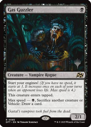 Image of Gas Guzzler (Promo Pack) [Aetherdrift Promos]