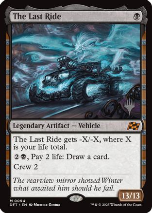 Image of The Last Ride (Promo Pack) [Aetherdrift Promos]