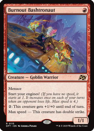 Image of Burnout Bashtronaut (Promo Pack) [Aetherdrift Promos]