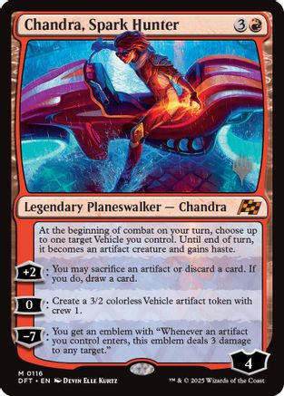 Image of Chandra, Spark Hunter (Promo Pack) [Aetherdrift Promos]