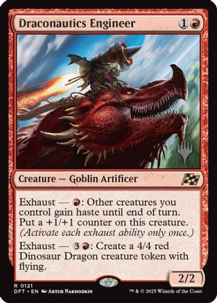 Image of Draconautics Engineer (Promo Pack) [Aetherdrift Promos]