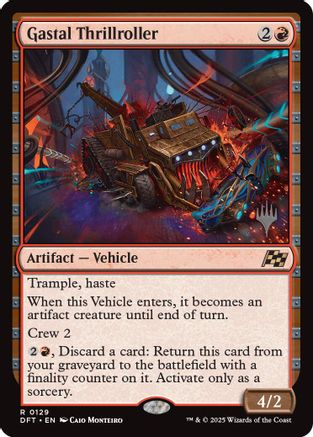 Image of Gastal Thrillroller (Promo Pack) [Aetherdrift Promos]