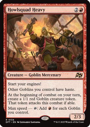 Image of Howlsquad Heavy (Promo Pack) [Aetherdrift Promos]