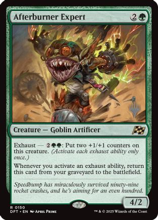 Image of Afterburner Expert (Promo Pack) [Aetherdrift Promos]