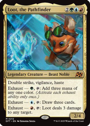 Image of Loot, the Pathfinder (Promo Pack) [Aetherdrift Promos]