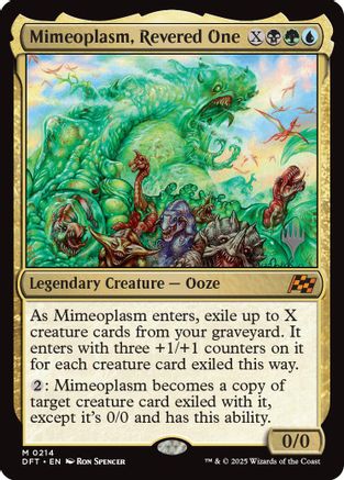 Image of Mimeoplasm, Revered One (Promo Pack) [Aetherdrift Promos]