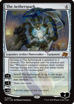 Image of The Aetherspark (Promo Pack) [Aetherdrift Promos]