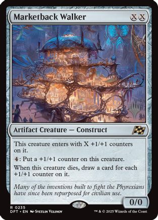 Image of Marketback Walker (Promo Pack) [Aetherdrift Promos]