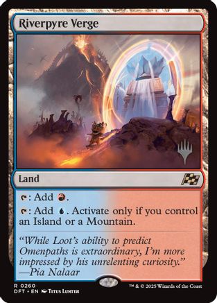 Image of Riverpyre Verge (Promo Pack) [Aetherdrift Promos]