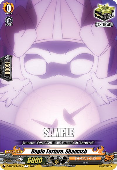 Image of Begin Torture, Shamash (D-TB03/149EN) [Shaman King]