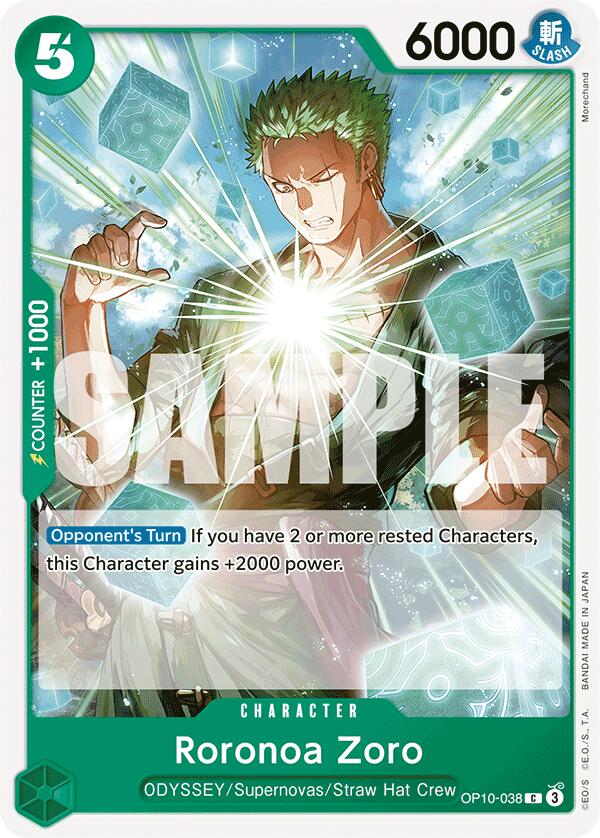 Image of Roronoa Zoro (038) [Royal Blood]