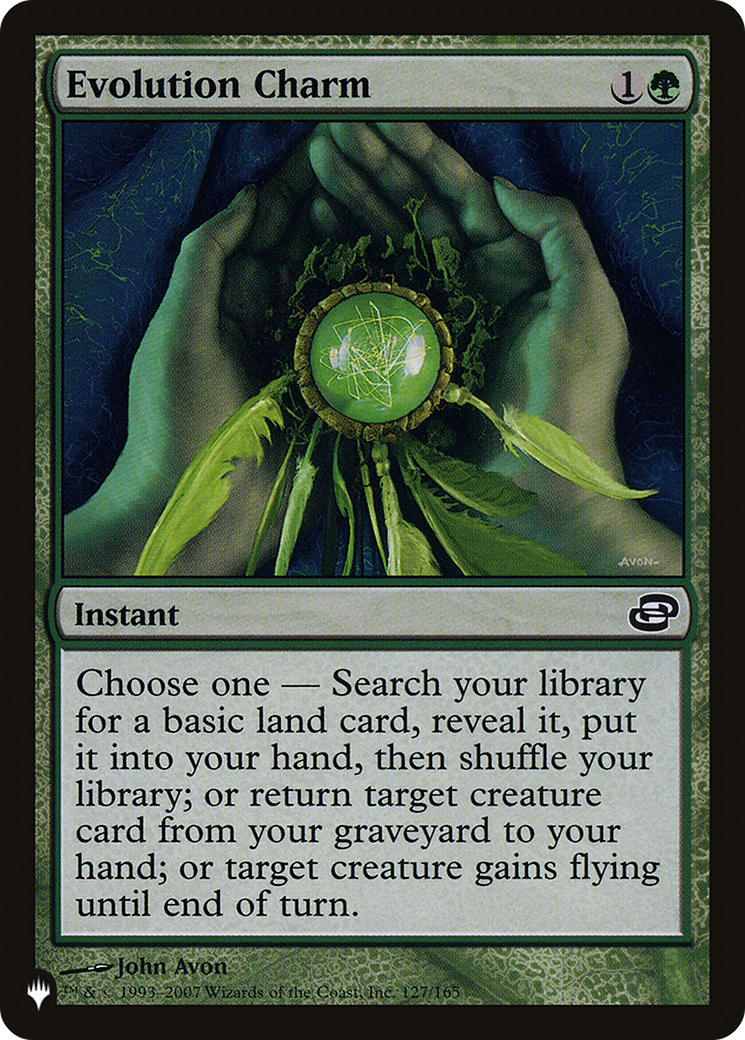 Image of Evolution Charm [The List]