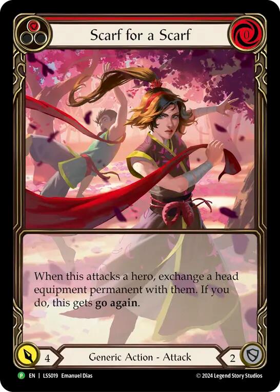 Image of Scarf for a Scarf [LSS019] (Promo)  Rainbow Foil