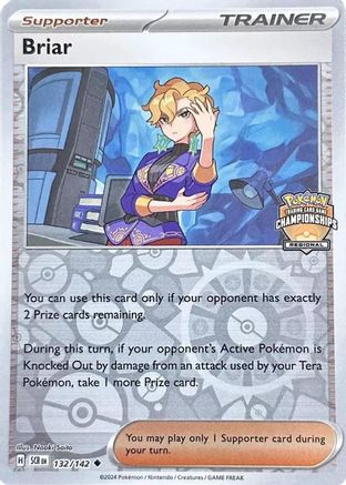 Image of Briar 132/142  - Reverse Holofoil League & Championship Cards - Uncommon