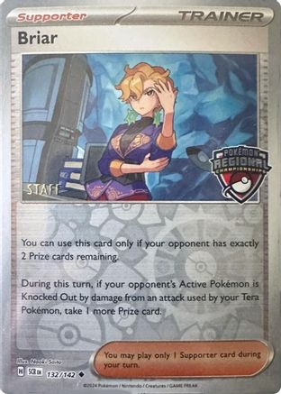 Image of Briar 132/142  - Reverse Holofoil League & Championship Cards - Uncommon