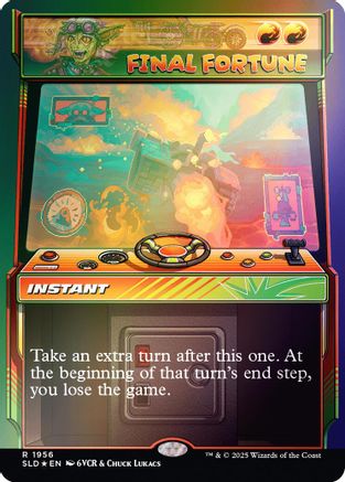 Image of Final Fortune (Rainbow Foil) [Secret Lair Drop Series]