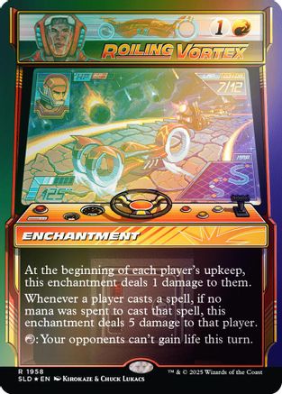 Image of Roiling Vortex (Rainbow Foil) [Secret Lair Drop Series]