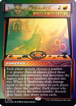 Image of Wheel of Misfortune (1959) (Rainbow Foil) [Secret Lair Drop Series]