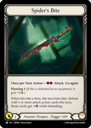 Image of Spider's Bite [ARK002] (The Hunted Arakni Blitz Deck)