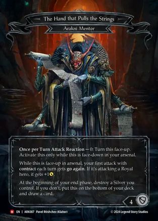 Image of The Hand that Pulls the Strings [ARK007] (The Hunted Arakni Blitz Deck)