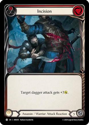Image of Incision (Red) [ARK015] (The Hunted Arakni Blitz Deck)