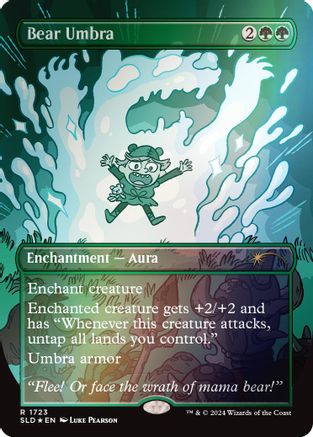 Image of Bear Umbra (Rainbow Foil) [Secret Lair Drop Series]