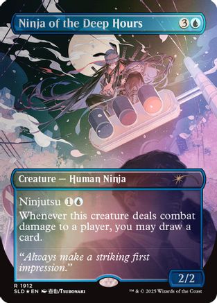 Image of Ninja of the Deep Hours (Rainbow Foil) [Secret Lair Drop Series]