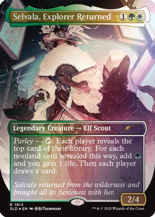 Image of Selvala, Explorer Returned (Rainbow Foil) [Secret Lair Drop Series]
