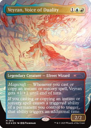 Image of Veyran, Voice of Duality (Rainbow Foil) [Secret Lair Drop Series]