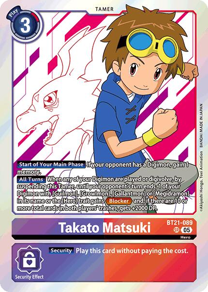 Image of Takato Matsuki [BT21-089] [World Convergence]