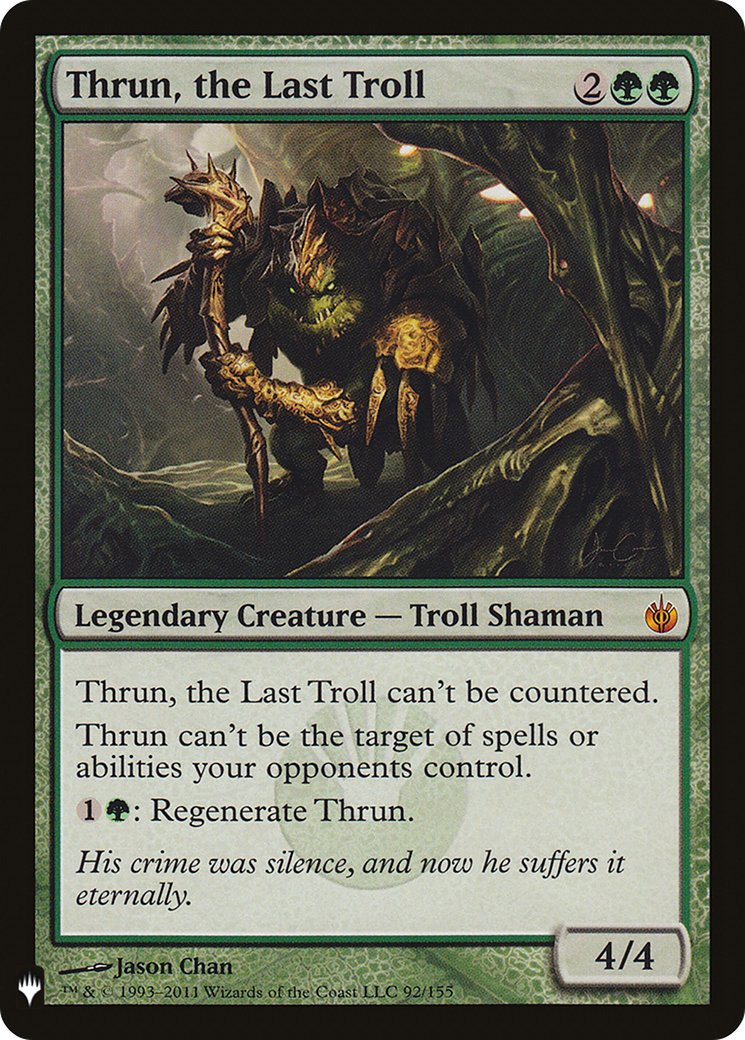 Image of Thrun, the Last Troll [Mystery Booster]