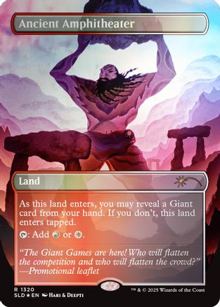 Image of Ancient Amphitheater (Rainbow Foil) [Secret Lair Drop Series]