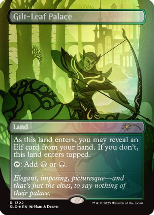 Image of Gilt-Leaf Palace (Rainbow Foil) [Secret Lair Drop Series]