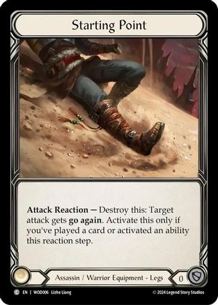 Image of Starting Point (WOD006) - Blitz Deck: The Hunted - Arakni, Web of Deceit