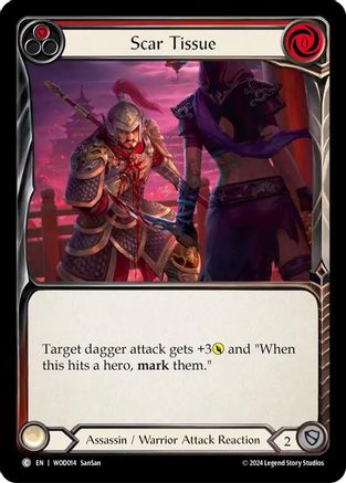 Image of Scar Tissue (Red) [WOD014] (The Hunted Arakni, Web of Deceit Blitz Deck)