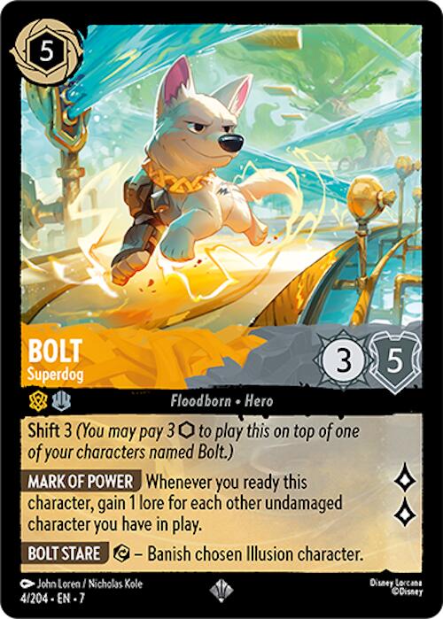 Image of Bolt - Superdog (4/204) [Archazia's Island]