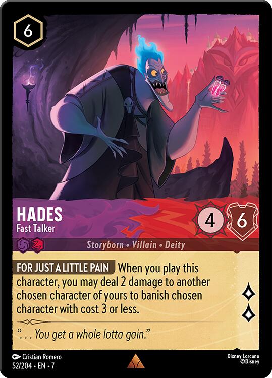Image of Hades - Fast Talker (52/204) [Archazia's Island]
