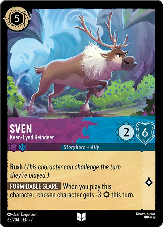 Image of Sven - Keen-Eyed Reindeer (65/204) [Archazia's Island]