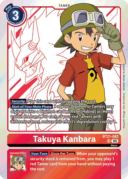 Image of Takuya Kanbara [BT21-082] [World Convergence]
