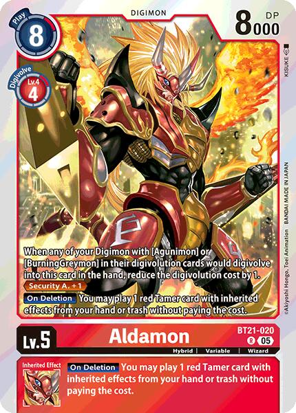 Image of Aldamon [BT21-020] [World Convergence]