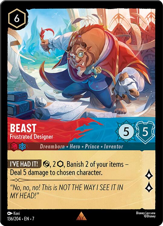 Image of Beast - Frustrated Designer (136/204) [Archazia's Island]