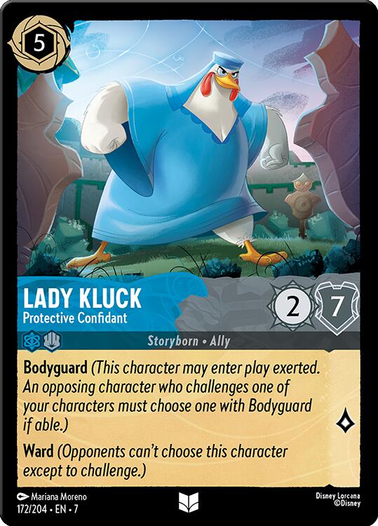 Image of Lady Kluck - Protective Confidant (172/204) [Archazia's Island]