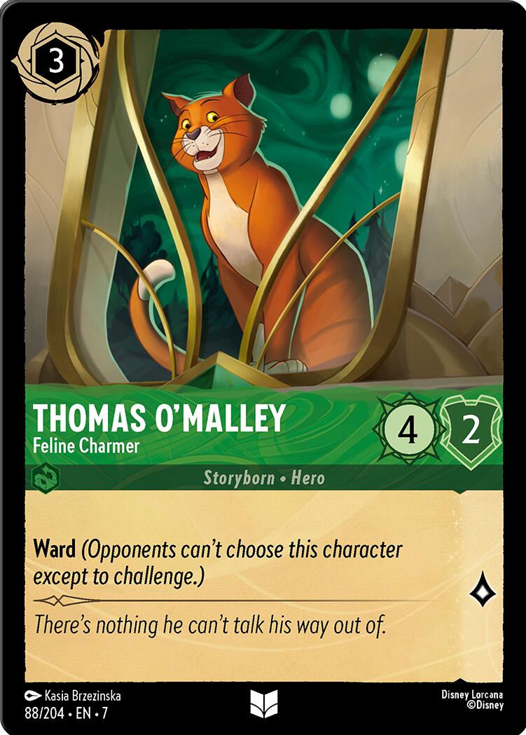 Image of Thomas O'Malley - Feline Charmer (88/204) [Archazia's Island]