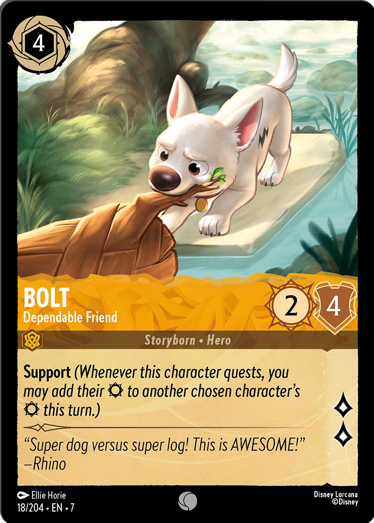 Image of Bolt - Dependable Friend (18/204) [Archazia's Island]