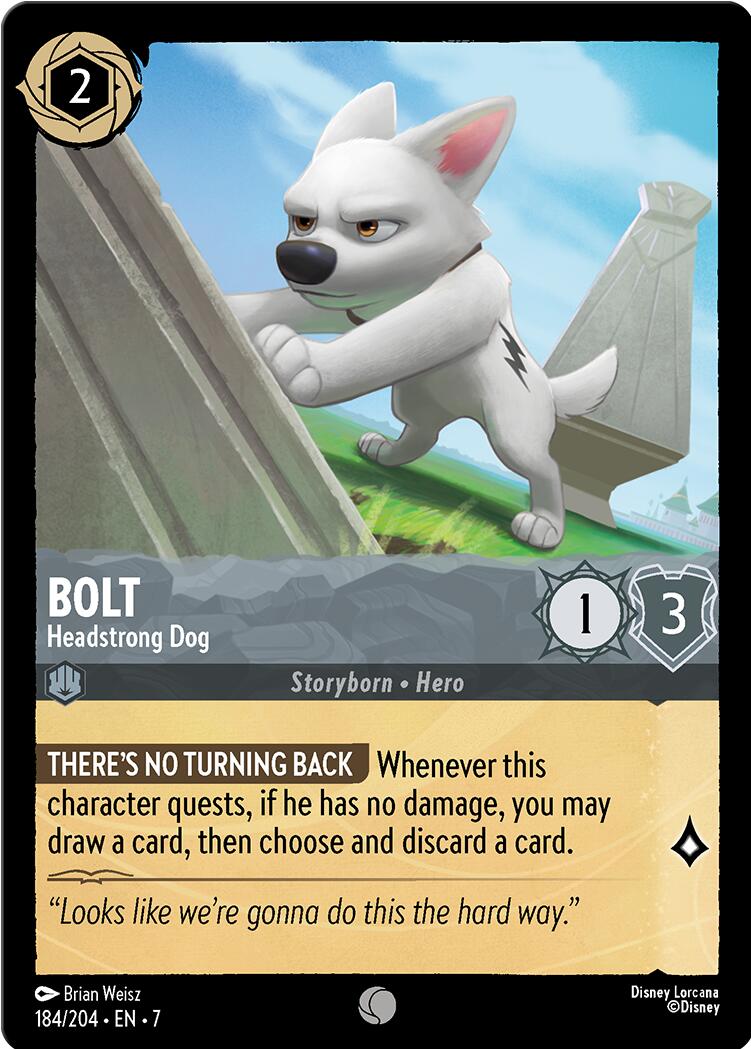 Image of Bolt - Headstrong Dog (184/204) [Archazia's Island]