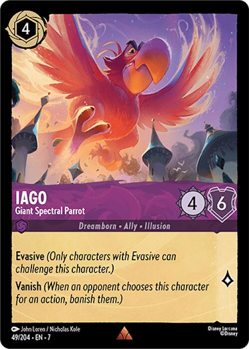 Image of Iago - Giant Spectral Parrot (49/204) [Archazia's Island]