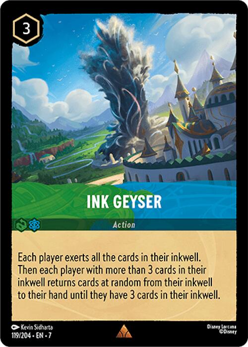 Image of Ink Geyser (119/204) [Archazia's Island]